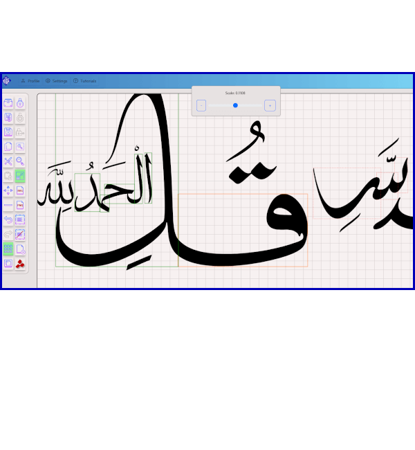  Mirkab online web app - A tool for Arabic and Persian calligraphy